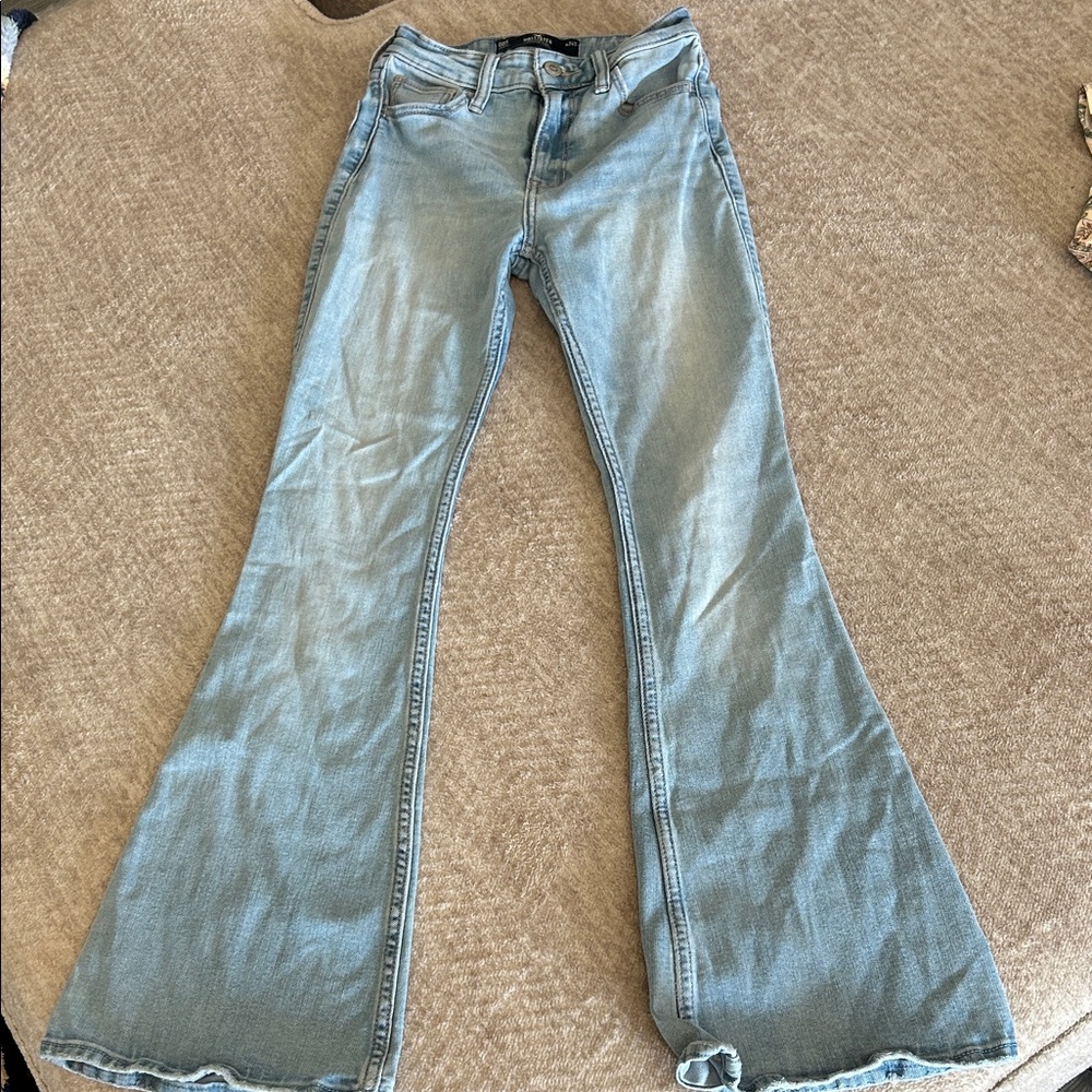 Hollister Light Blue Flare Jeans